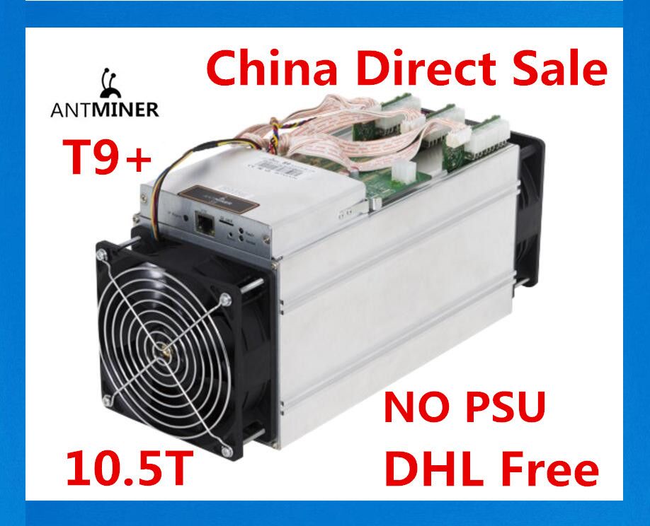 Antm!   iner T9 10 5t Bitcoin Btc Miner Asic Miner With No Psu Power Supply Economic Than Antminer S9 - 